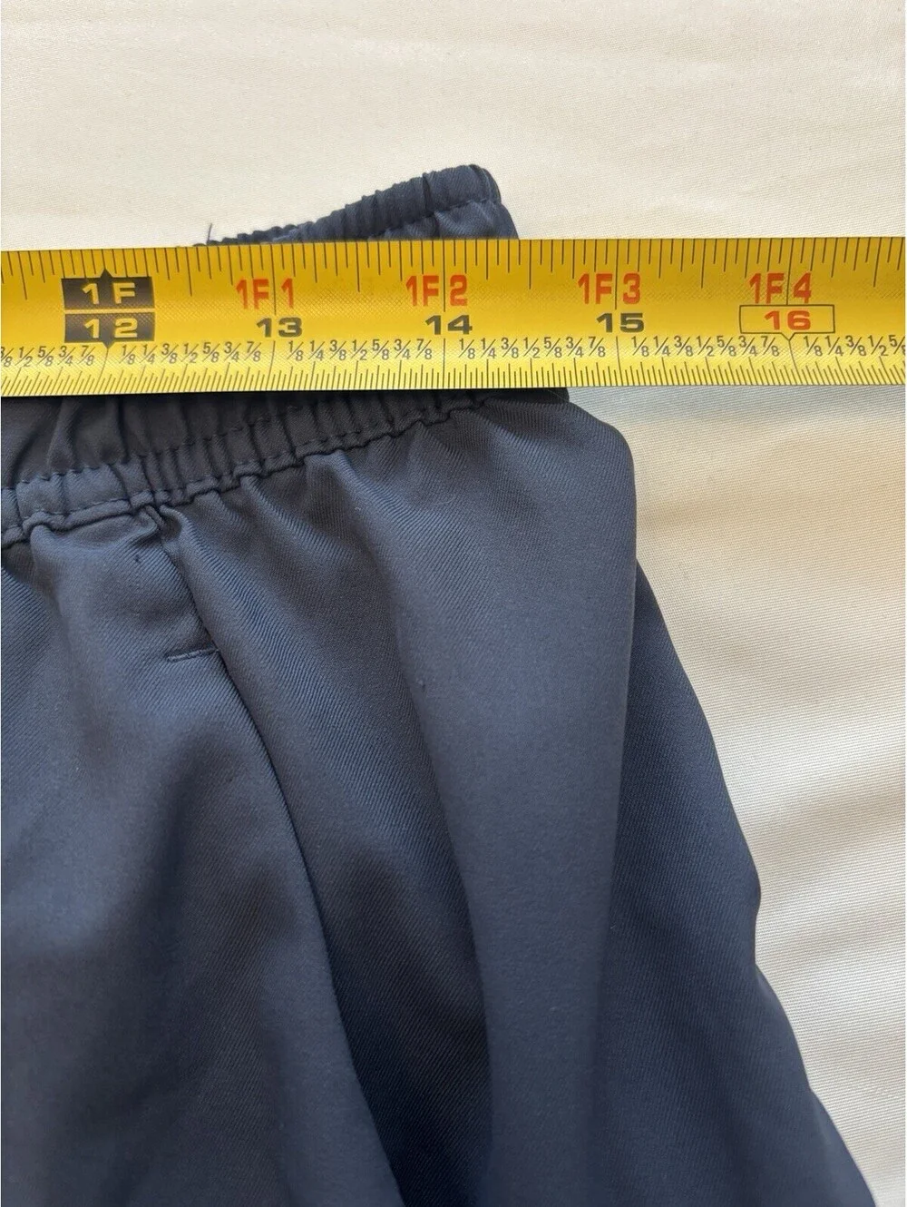Nike Court Dri-FIT Tennis Shorts Mens Large Navy Blue Striped Athletic Gym Sport